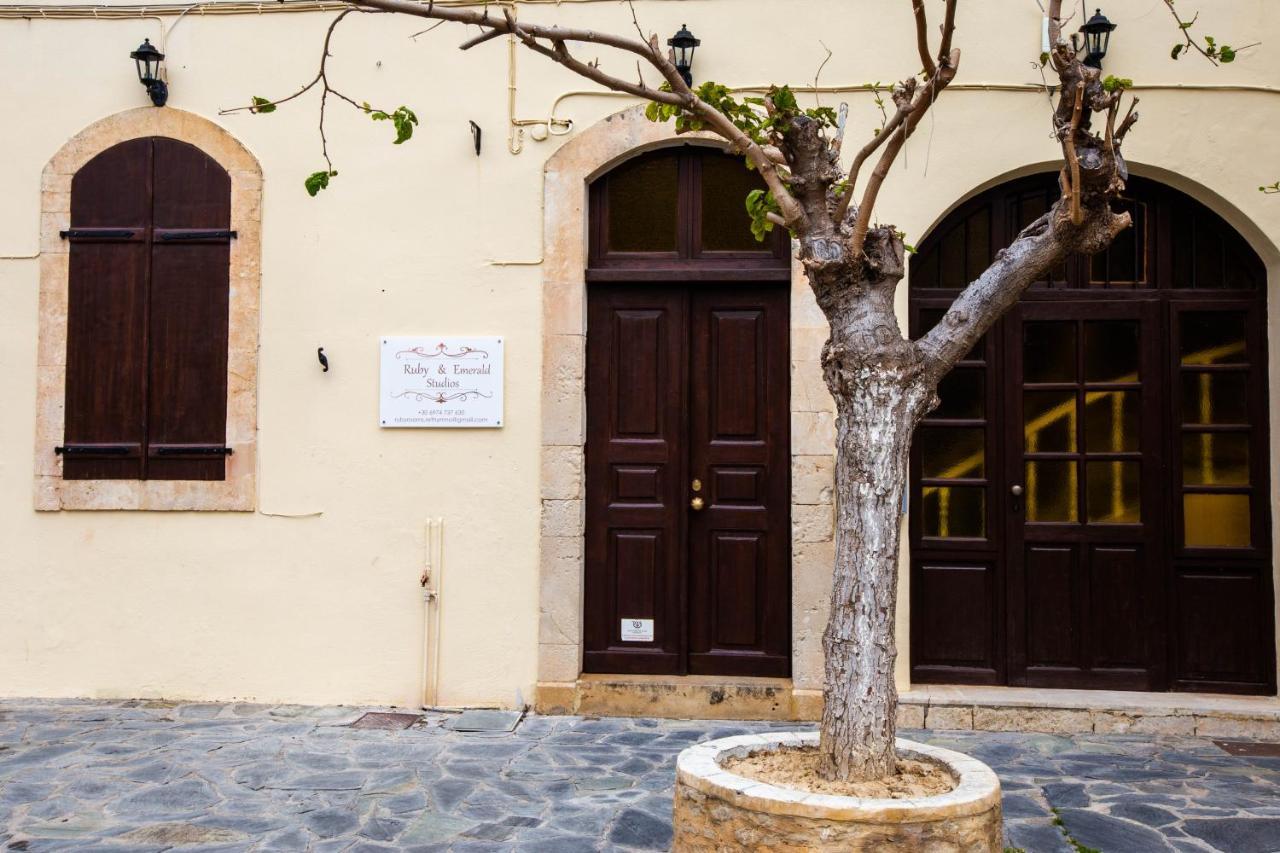 Ruby 'N Emerald Studio'S Rethymno  Exterior photo